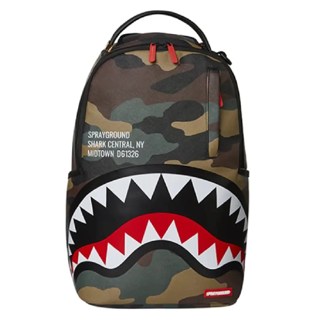 Balo Sprayground Shark Mouth 'Camo' W0845728