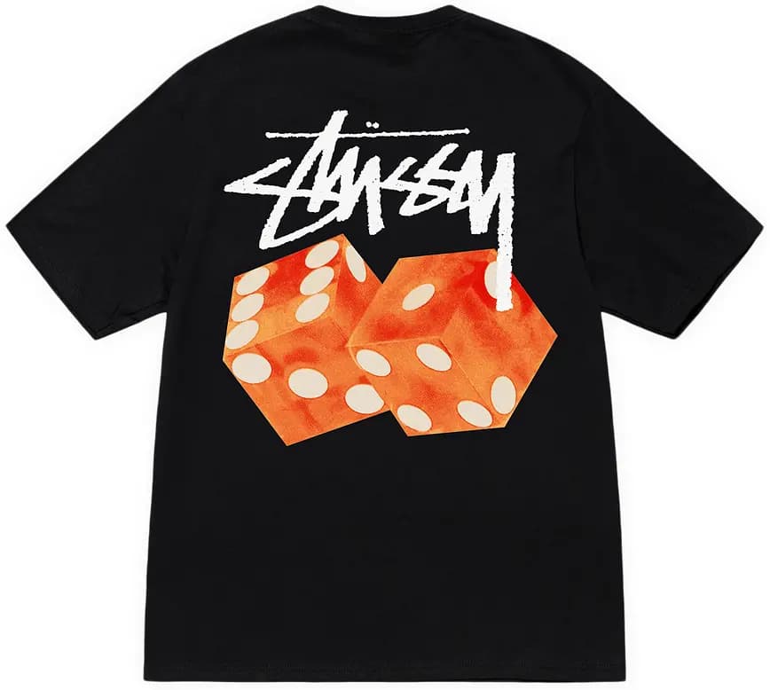 Áo Stussy Diced Out T-Shirt 'Black'
