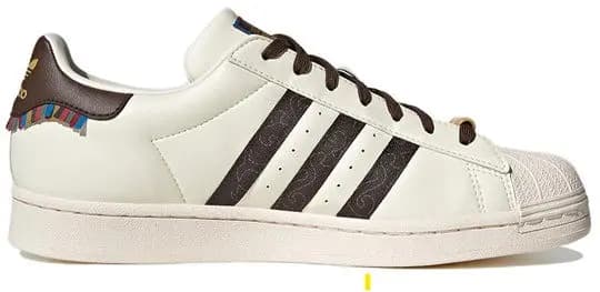 Giày Adidas Originals Superstar 'Cream White Brown' GY2524