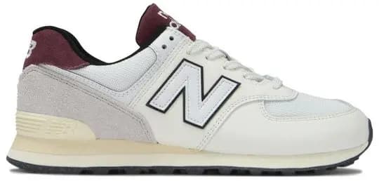 Giày New Balance 574 'White Burgundy' U574YR2