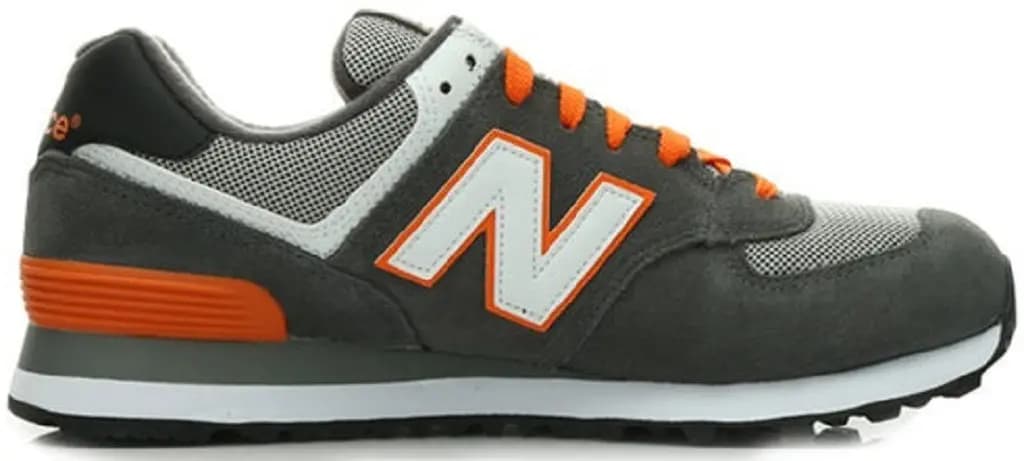 Giày New Balance Unisex 574 'Gray Orange' ML574CGO