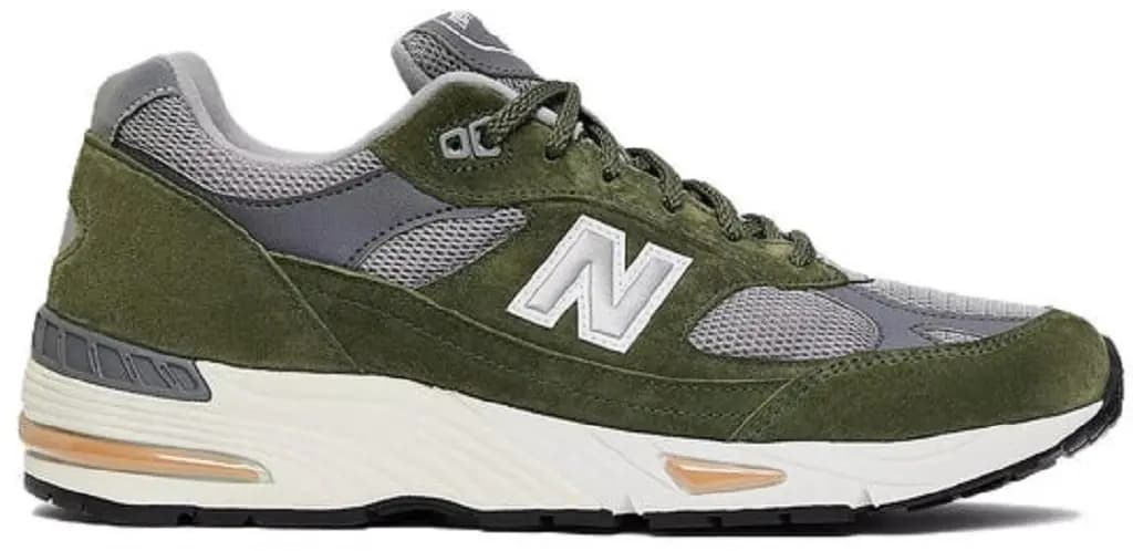 Giày New Balance 991 Made in England 'Green Grey' M991GGT