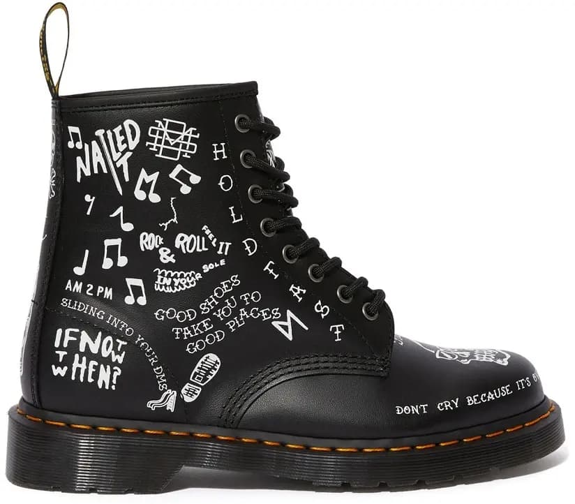 Giày Dr. Martens 1460 Scribble 'Black' 25245009