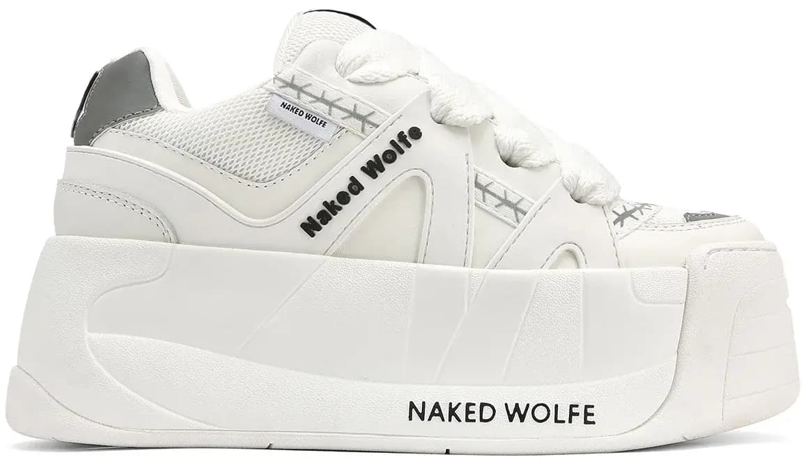 Giày Naked Wolfe Slider 'White'