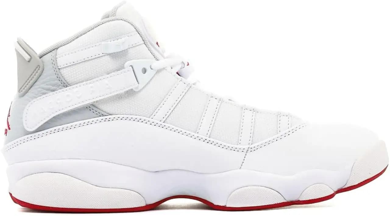 Giày Nike Air Jordan 6 Rings 'White Red' 322992-116