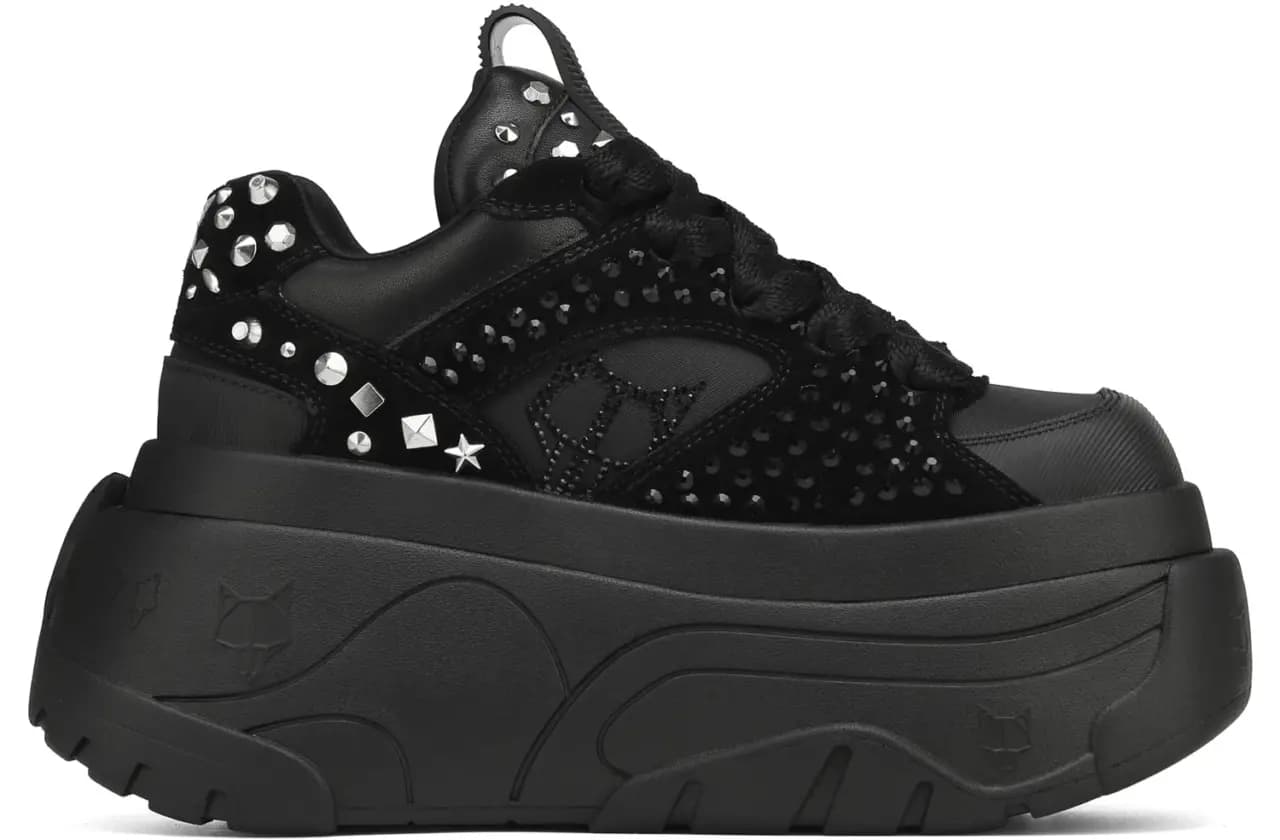 Giày Naked Wolfe Fantasy 'Black Diamonds'