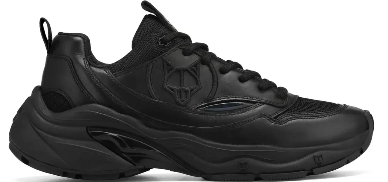 Giày Naked Wolfe Fox Dirty 'Black Leather'