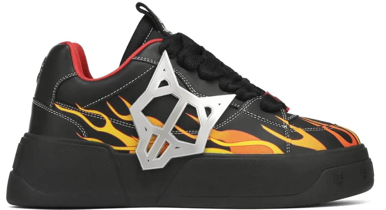 Giày Naked Wolfe Kosa 'Black Flames'
