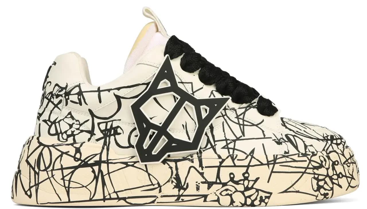 Giày Naked Wolfe Kosa 'Black Scribble'