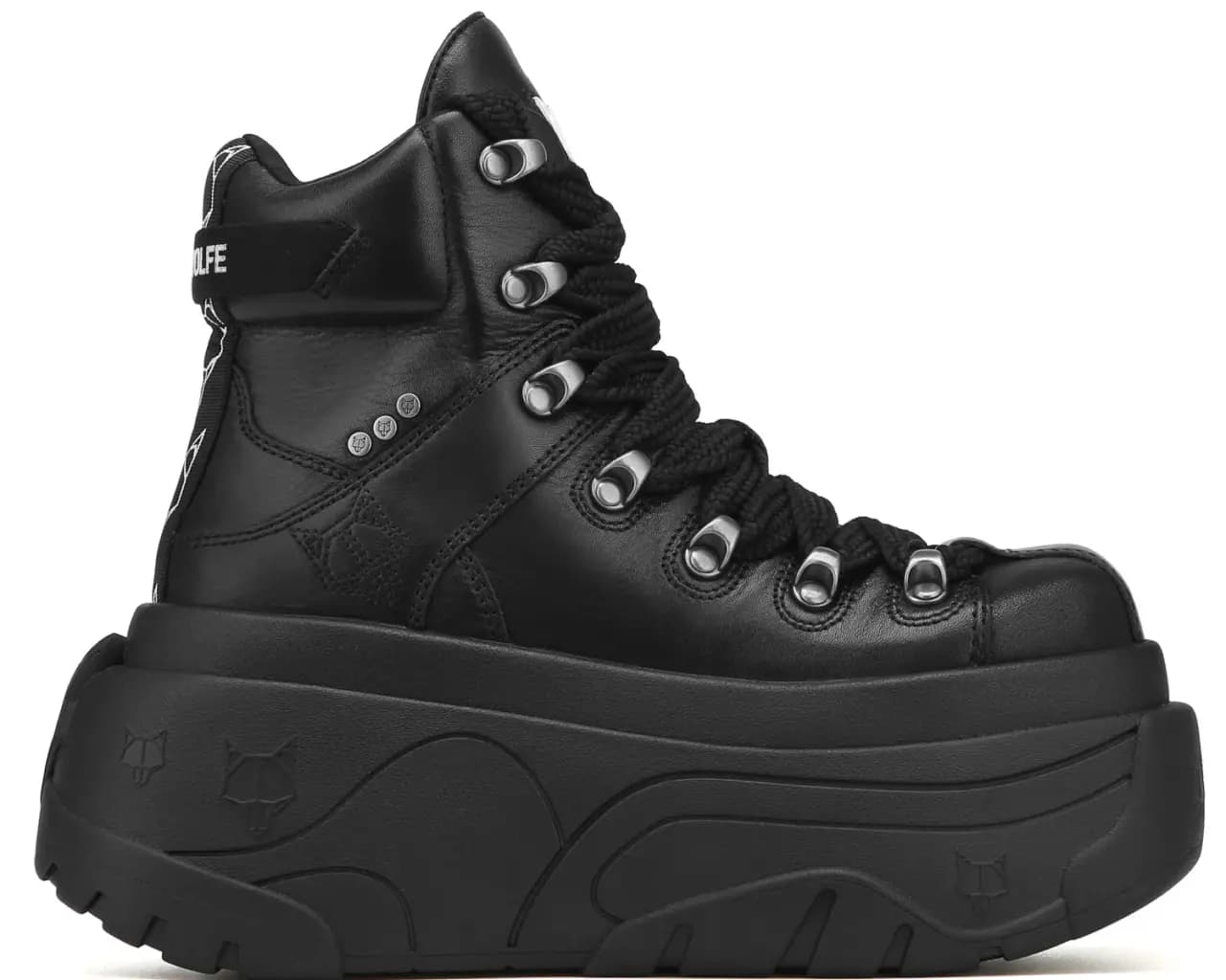 Giày Naked Wolfe Radiant 'Black Leather'