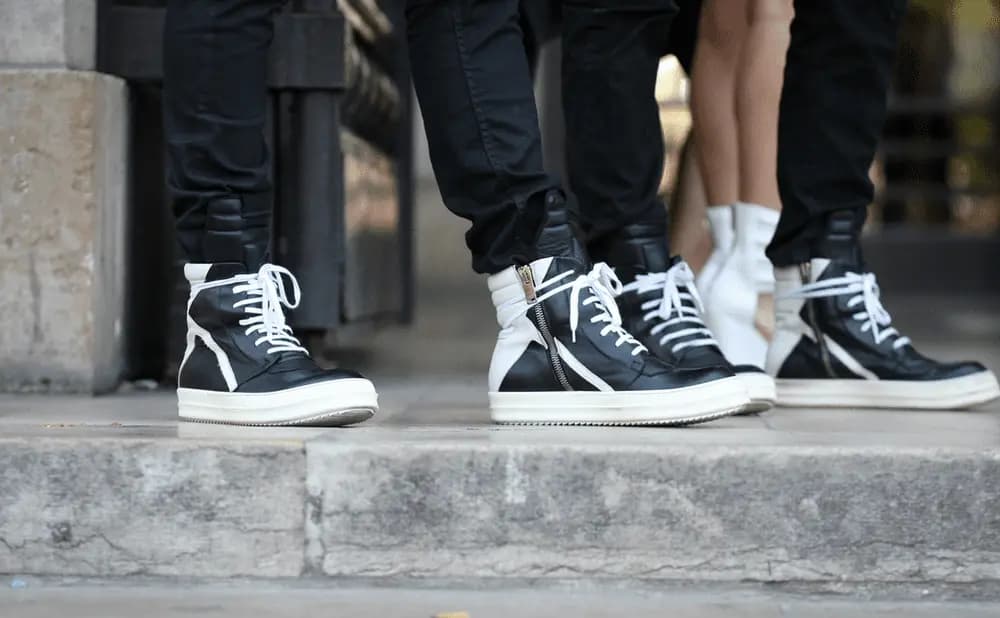 Các bản hợp tác Sneaker đầy đột phá của hãng Rick Owens