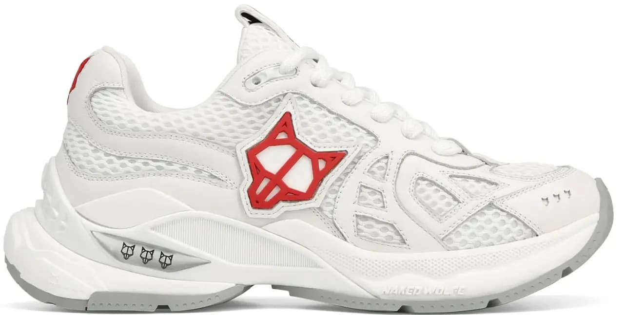 Giày Naked Wolfe Smash 'White Mesh'
