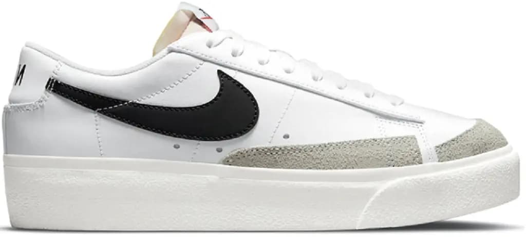 Giày Nike Blazer Low Platform 'White Black' DJ0292-101