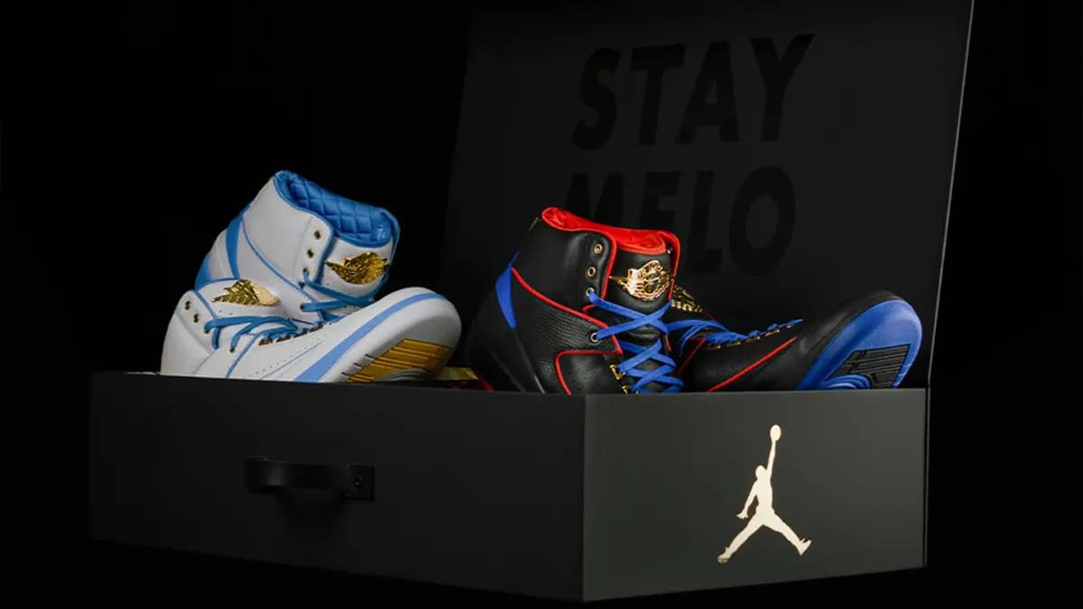 Phiên bản Air Jordan 2 dành riêng cho Carmelo Anthony chính thức lộ diện