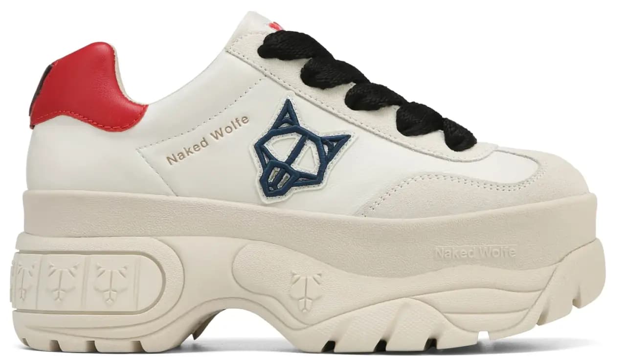 Giày Naked Wolfe Warrior 'Off White Leather'
