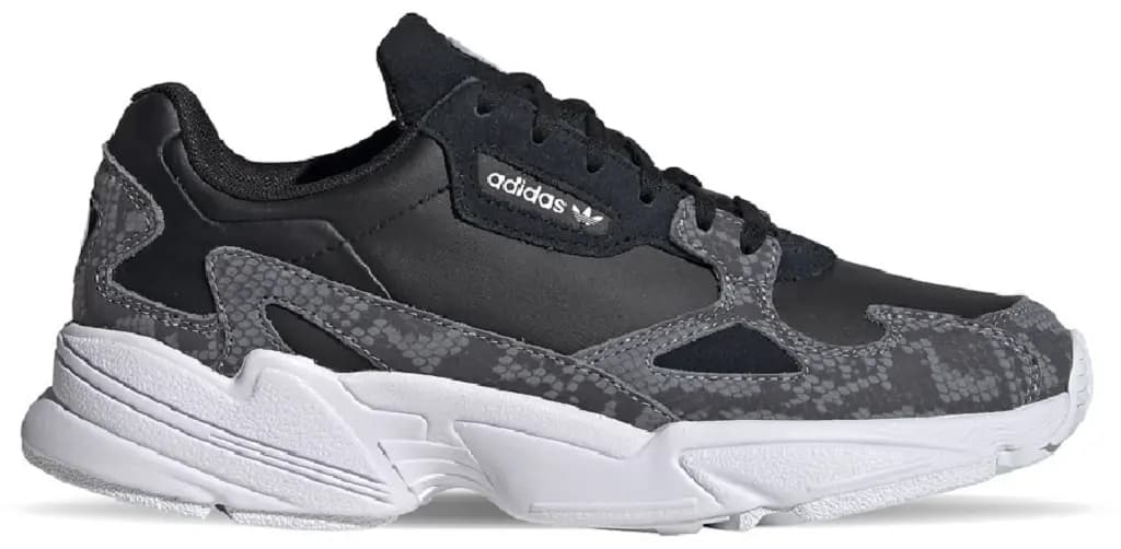 Giày Adidas Falcon 'Black Snakeskin' FV4483
