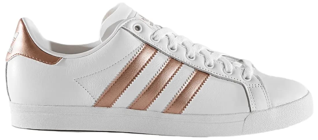 Giày Adidas Coast Star 'White Copper Metallic' EE6201