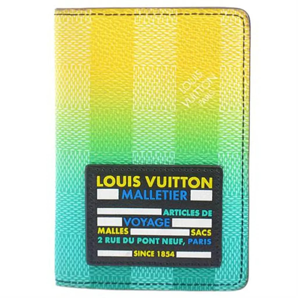 Ví Louis Vuitton Pocket Organizer 'Green' M81320