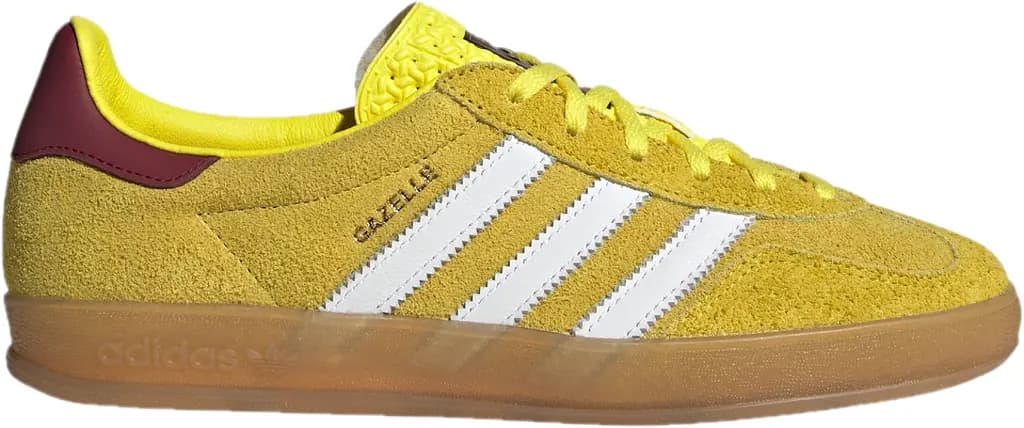 Giày Adidas Gazelle Indoor 'Yellow Burgundy' IE7003
