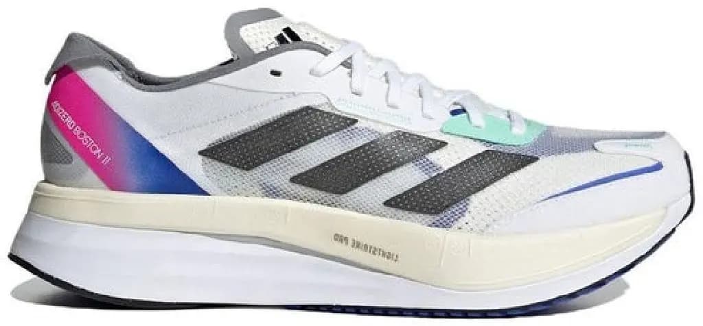 Giày Adidas Adizero Boston 11 'White Lucid Blue Fuchsia' HQ3693