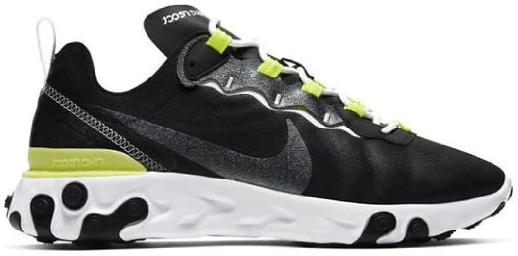 Giày Nike React Element 55 'Black Lemon Venom' CN3591-001