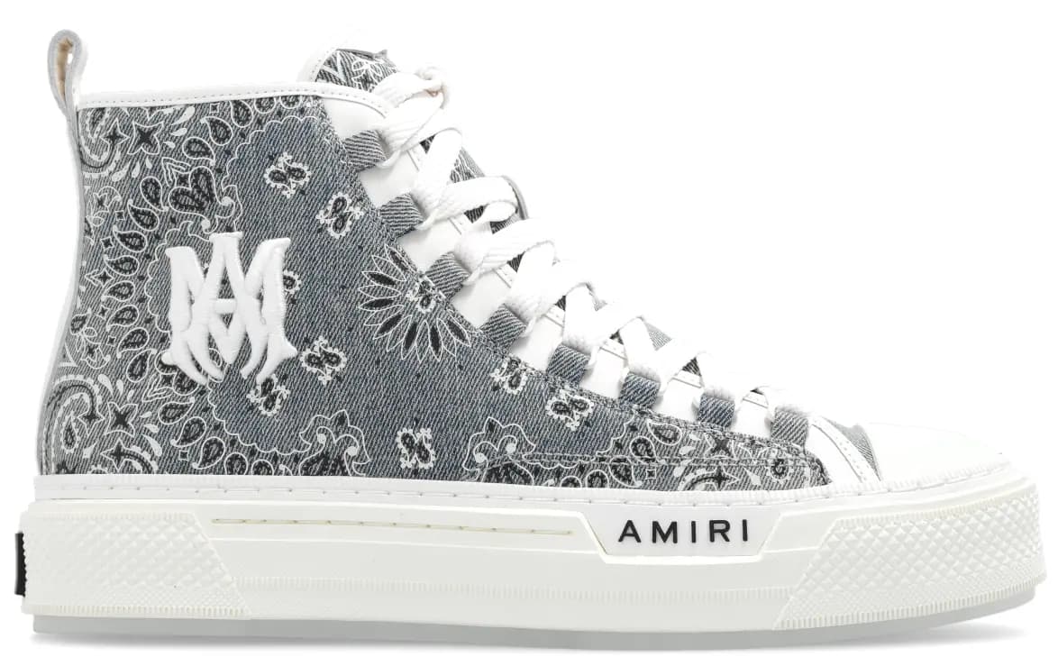 Giày Amiri Court High 'Clay Indigo' PF23MFS012-408 Giày Amiri Court High 'Clay Indigo' PF23MFS012-408