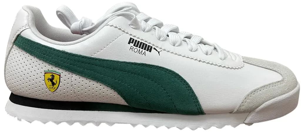 Giày Puma Scuderia Ferrari x Roma 'White Green' 306766-03