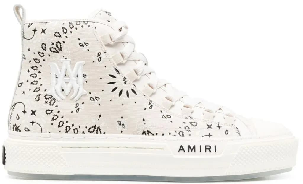 Giày Amiri Court High 'Alabaster' PF23MFS015-271 Giày Amiri Court High 'Alabaster' PF23MFS015-271