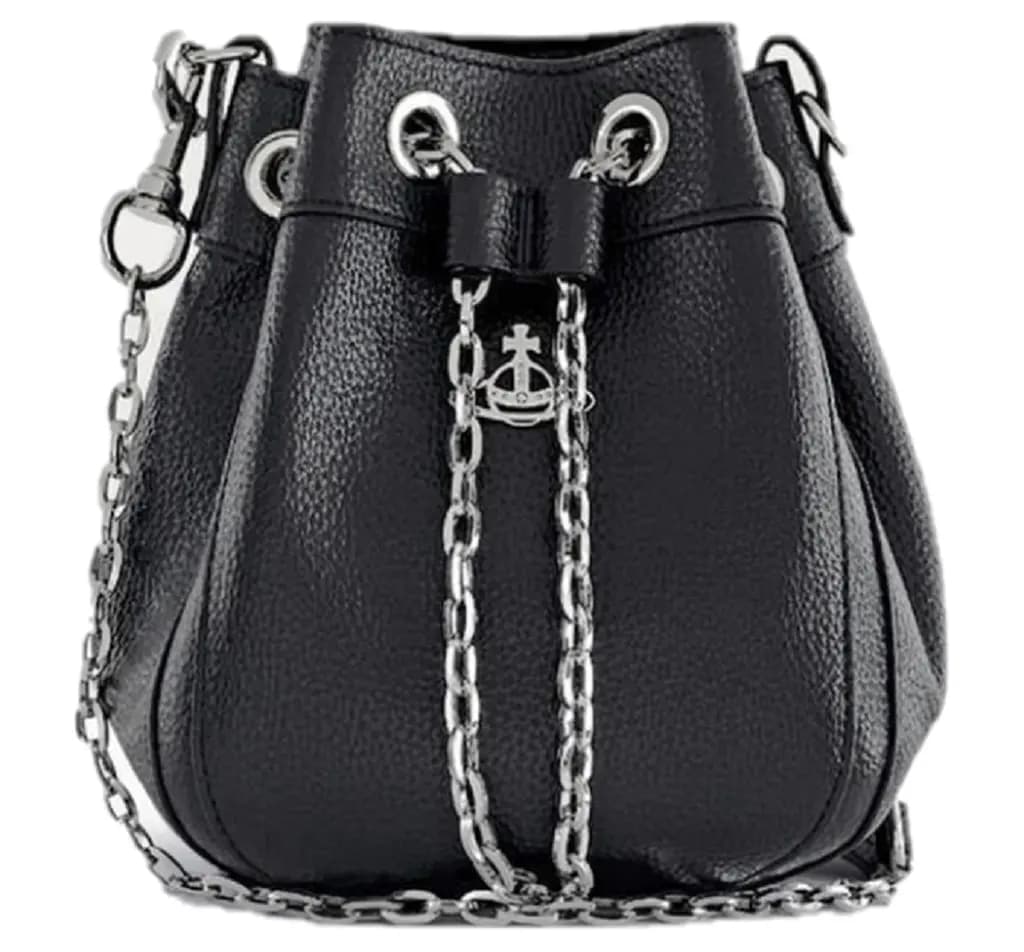 Túi Vivienne Westwood Chrissy 'Black' 43020016S000DN403