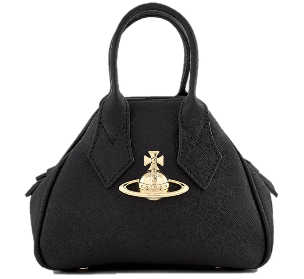 Túi Vivienne Westwood Saffiano 'Black' 45030009L001NN403