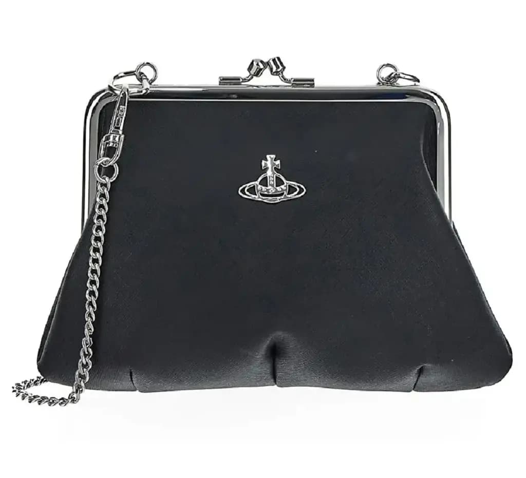 Túi Vivienne Westwood Saffiano 'Black' 52020003S000BN401