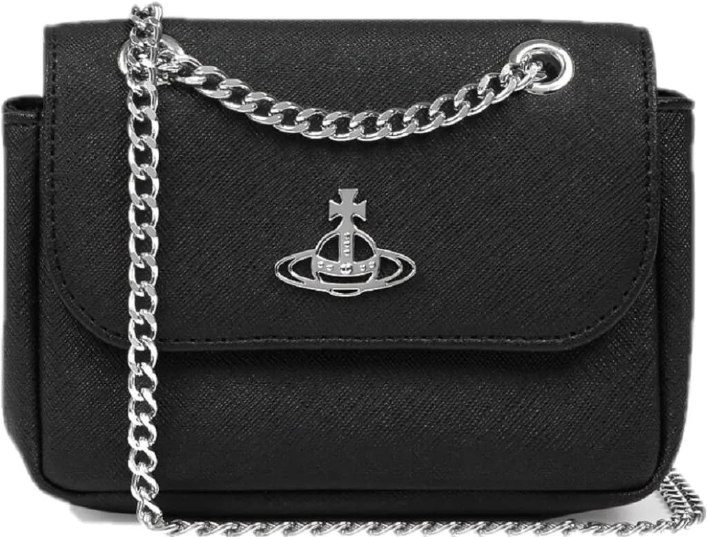 Túi Vivienne Westwood Saffiano 'Black' 52020005S000BN401