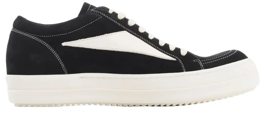 Giày Rick Owens Luxor Suede Vintage 'Black Milk' RU02C7897LVSLPO-911
