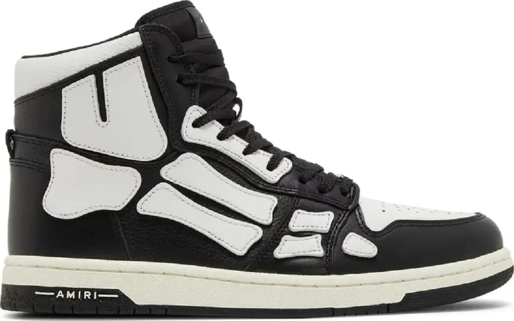 Giày Amiri Skel Top High 'Black White' PS22MFS002-004 Giày Amiri Skel Top High 'Black White' PS22MFS002-004