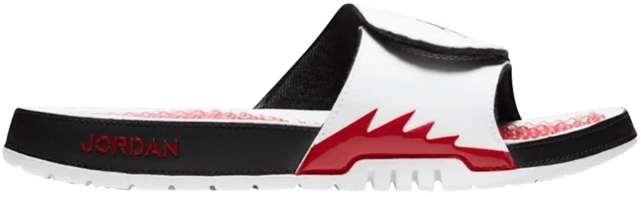 Dép Nike Jordan Hydro 5 Retro Slide ‘White Fire Red’ 555501-101