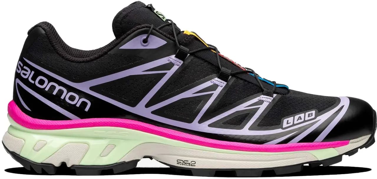 Giày Salomon XT-6 'Black Lavender' L41455000