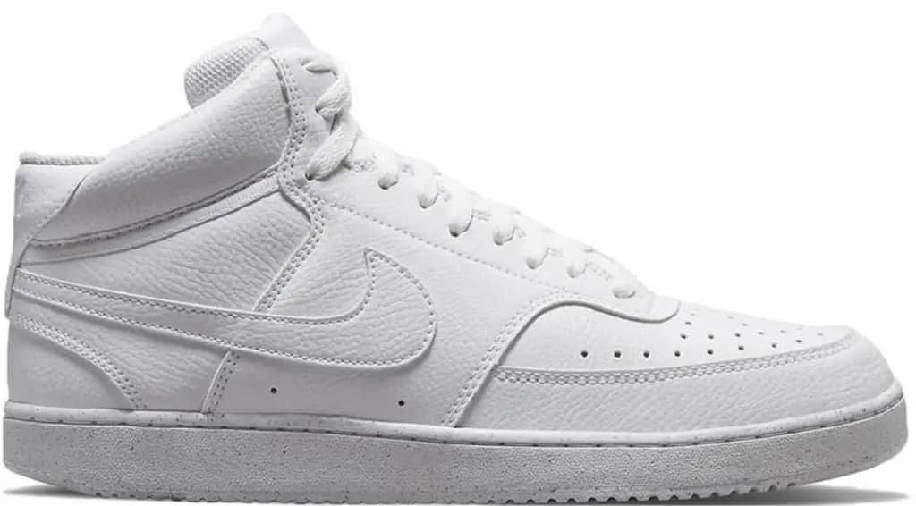 Giày Nike Court Vision Mid Next Nature 'Triple White' DN3577-100