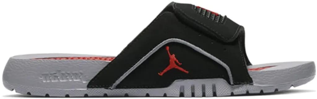 Dép Nike Jordan Hydro 4 Retro Slide GS 'Black Grey' 532226-006