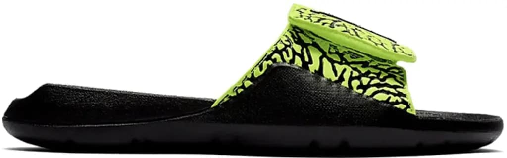 Dép Nike Air Jordan Hydro 7 V2 Crack 'Black Yellow' BQ6291-700
