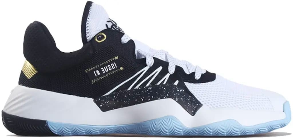 Giày Adidas D.O.N Issue 1 'White Black' FV6138