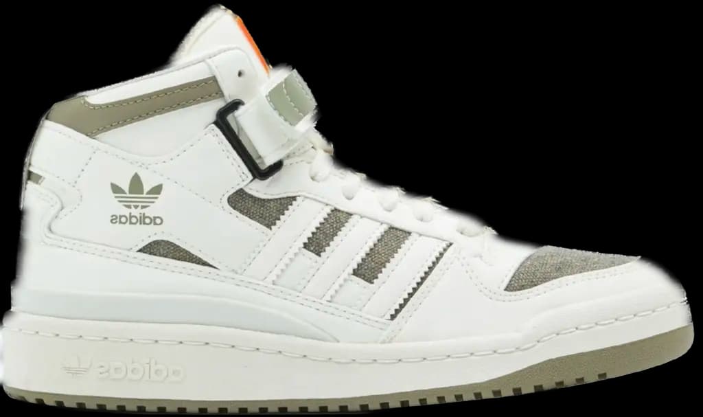 Giày Adidas Forum Mid 'Off White Orbit Green' GZ6337