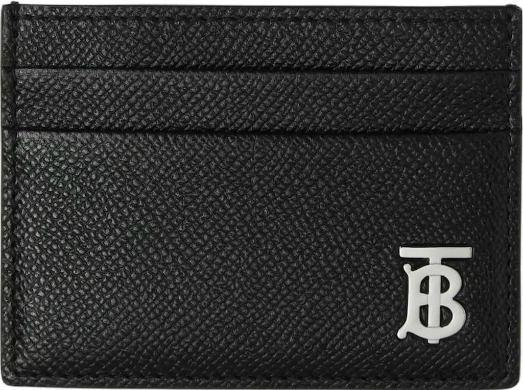 Ví Burberry Calfskin Blended Fabrics Logo 'Black' 80626621