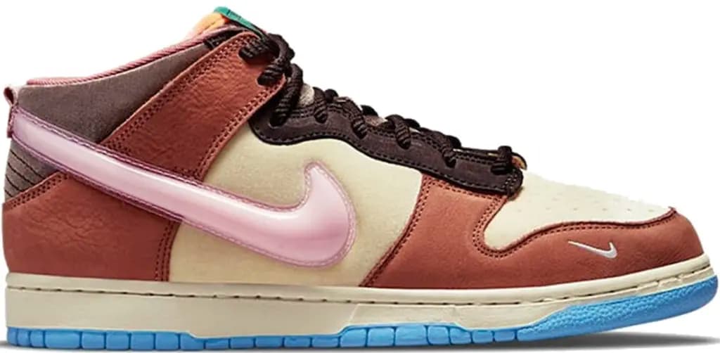 Giày Nike Social Status x Dunk Mid 'Chocolate Milk' DJ1173-700