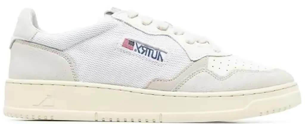 Giày Autry Medalist Low Leather 'White' AULM-CN01