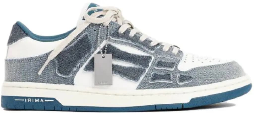 Giày Amiri Skel Low Top 'Blue' MFS007-533 Giày Amiri Skel Low Top 'Blue' MFS007-533