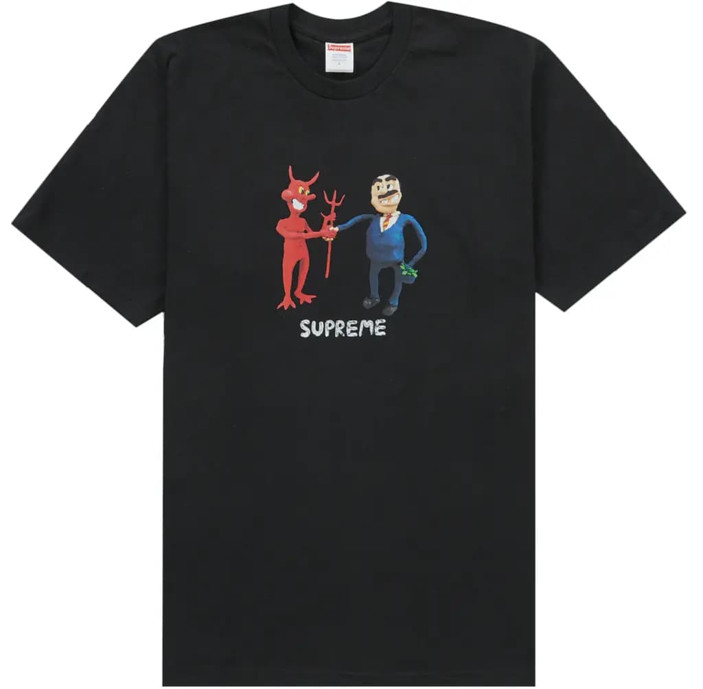 Áo Supreme Business Tee 'Black'