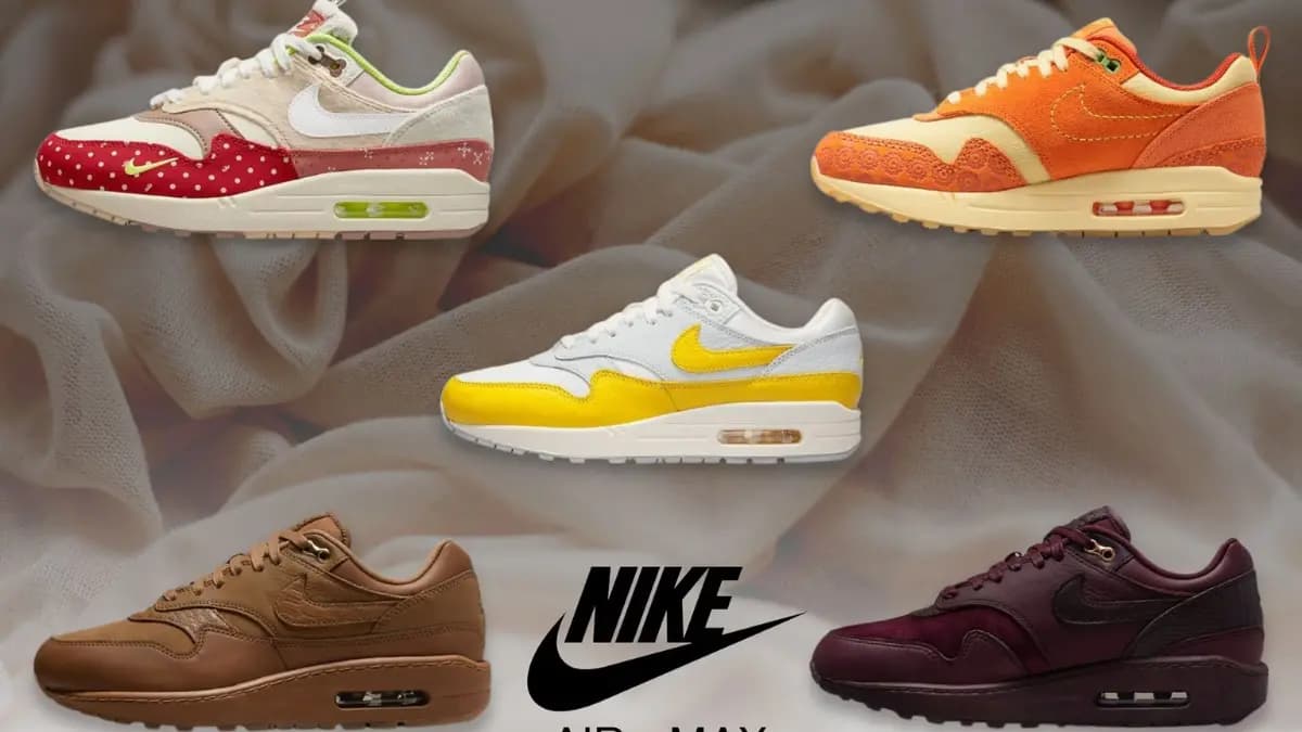 Nike Air Max 1: Sự phát triển mang tính cách mạng của văn hóa giày thể thao