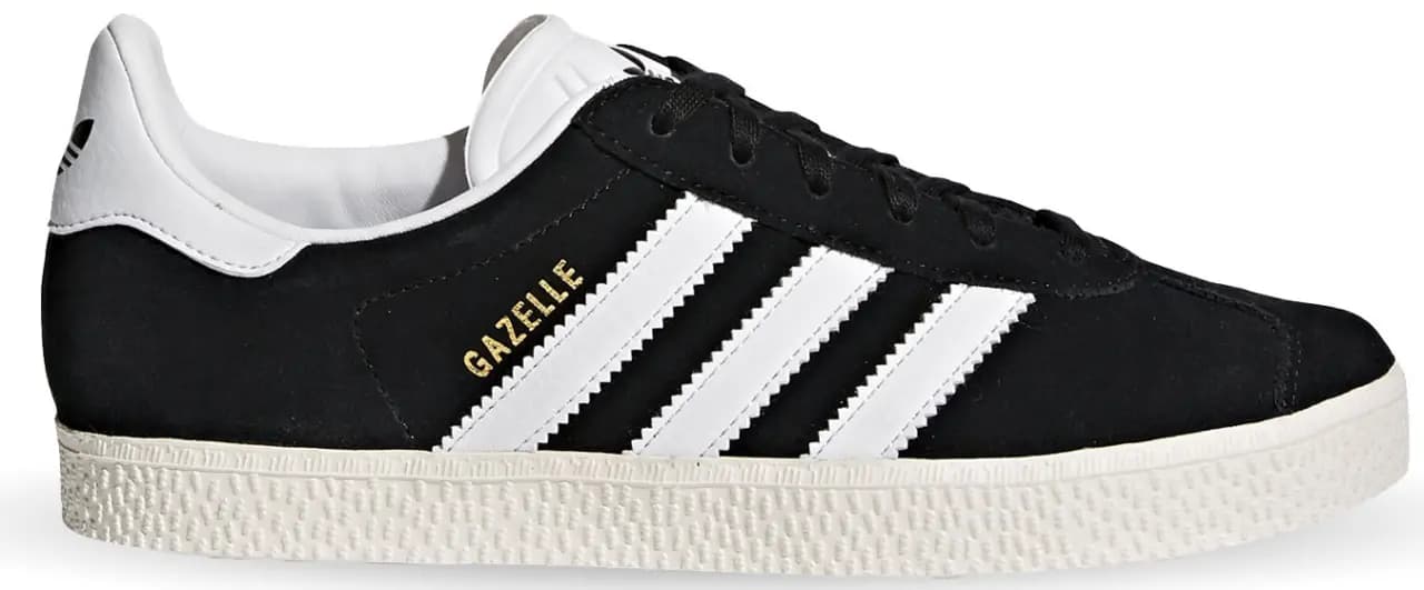Giày Adidas Gazelle Junior 'Black White' BB2502