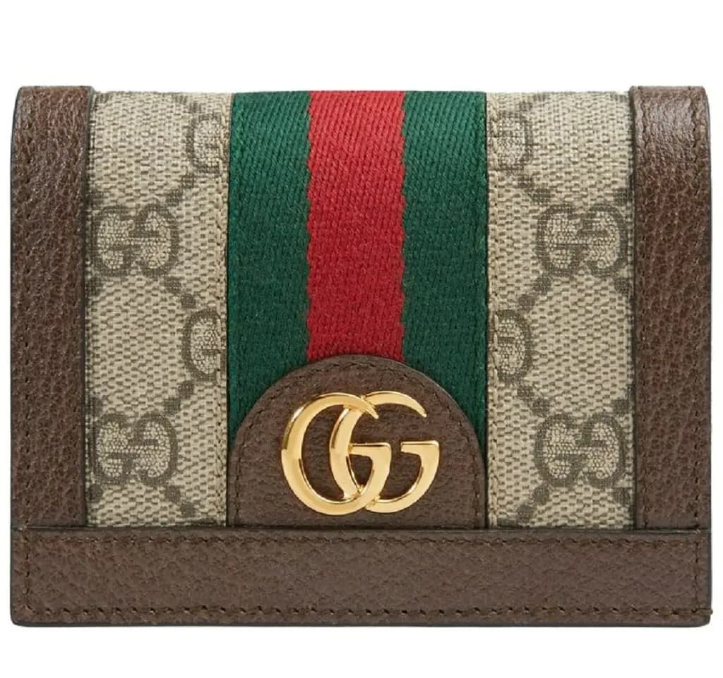Ví Gucci Ophidia GG Card 'Beige Ebony' 523155-96IWG-8745