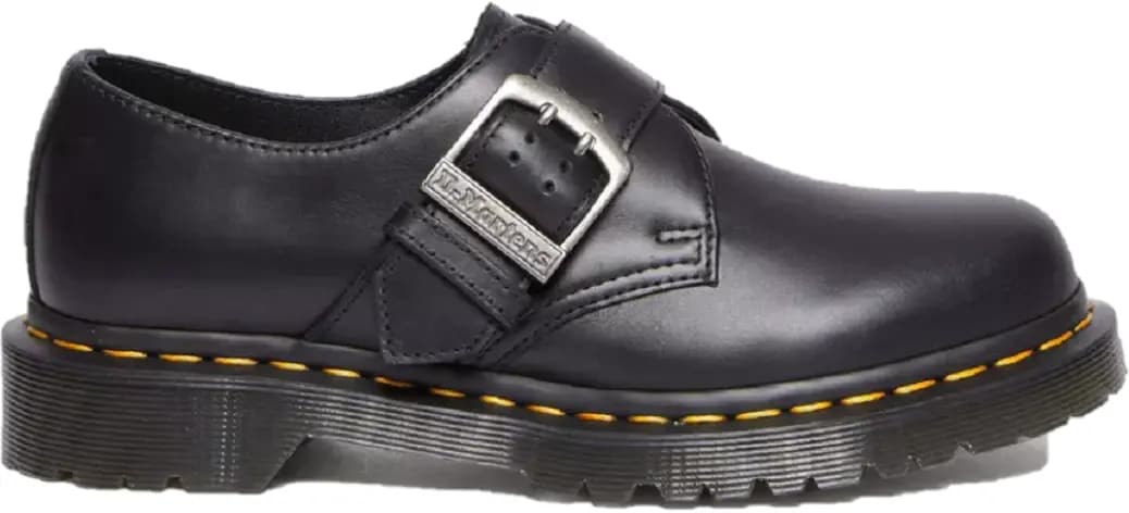 Giày Dr. Martens 1461 Buckle Pull Up 'Black' 31040001
